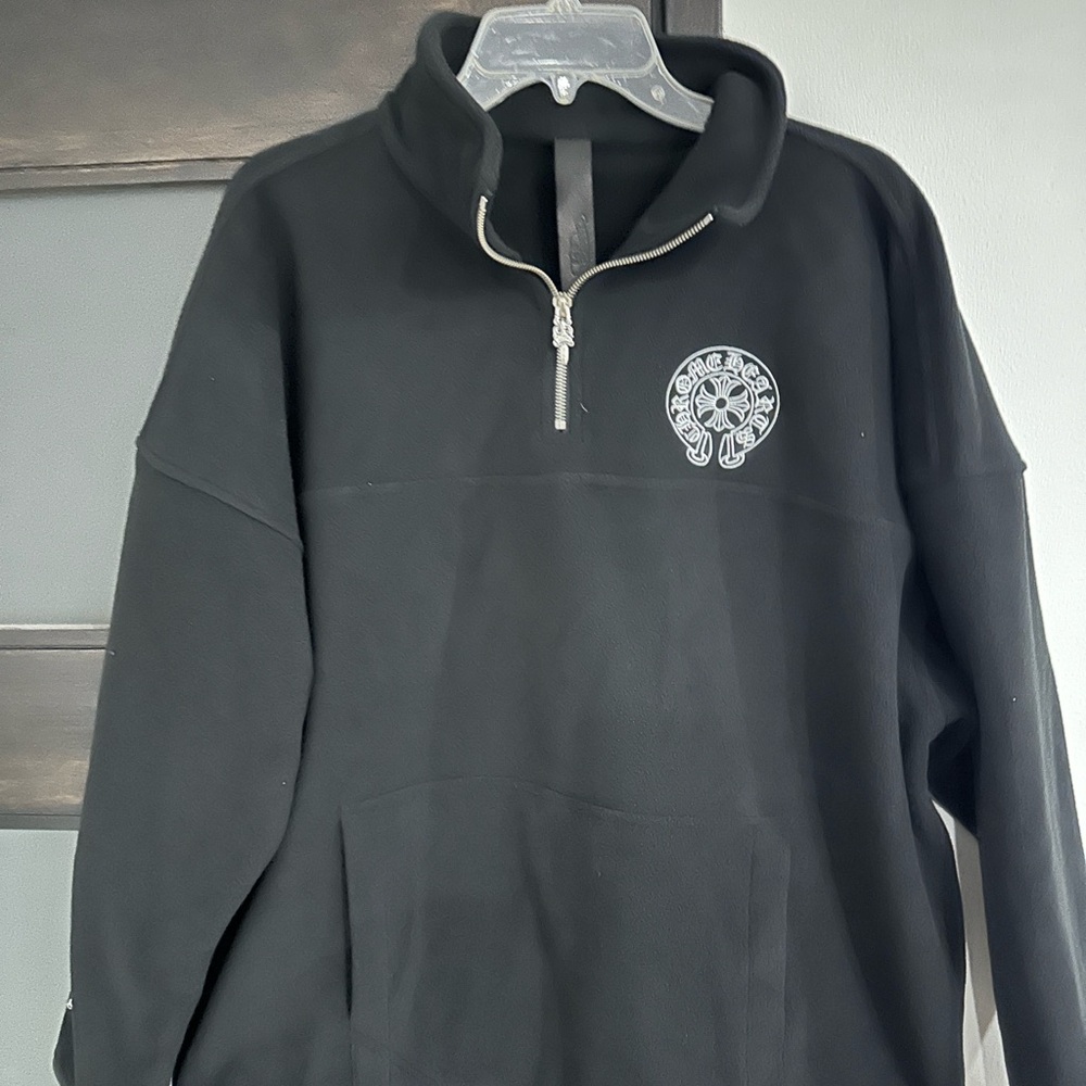 Chrome Hearts Quarter Zip Polar Fleece